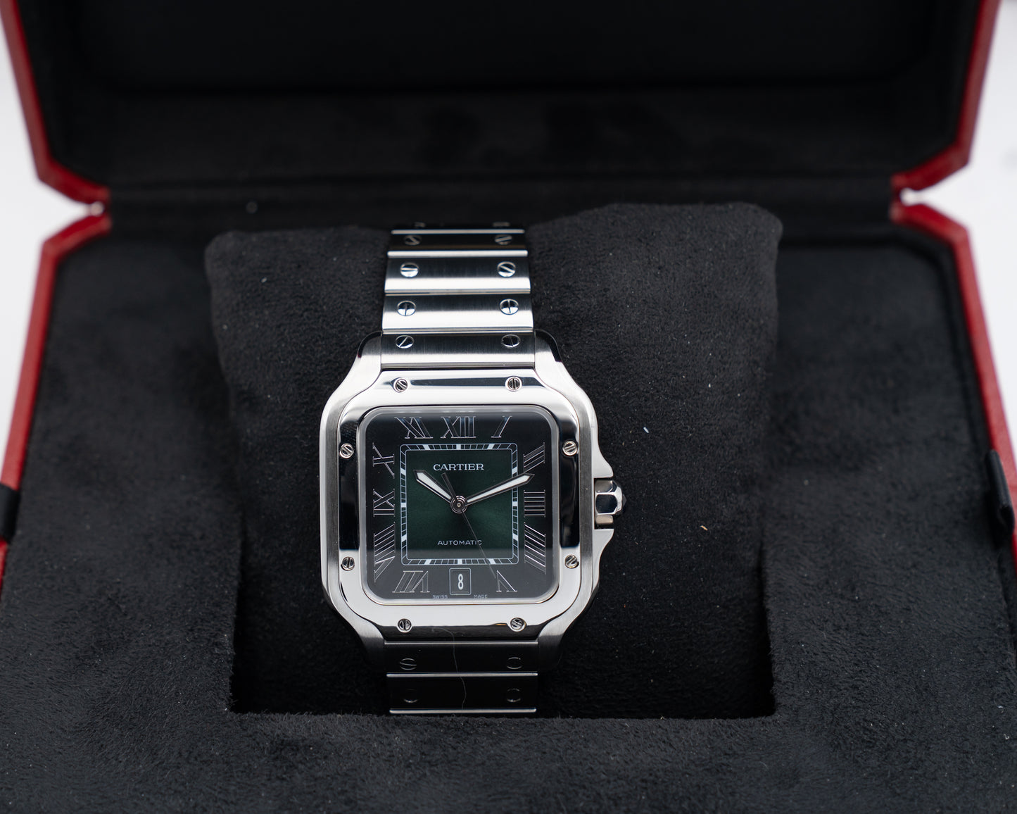 Cartier Santos De Cartier Large 39.8x47.5mm WSSA0062 Green 2025