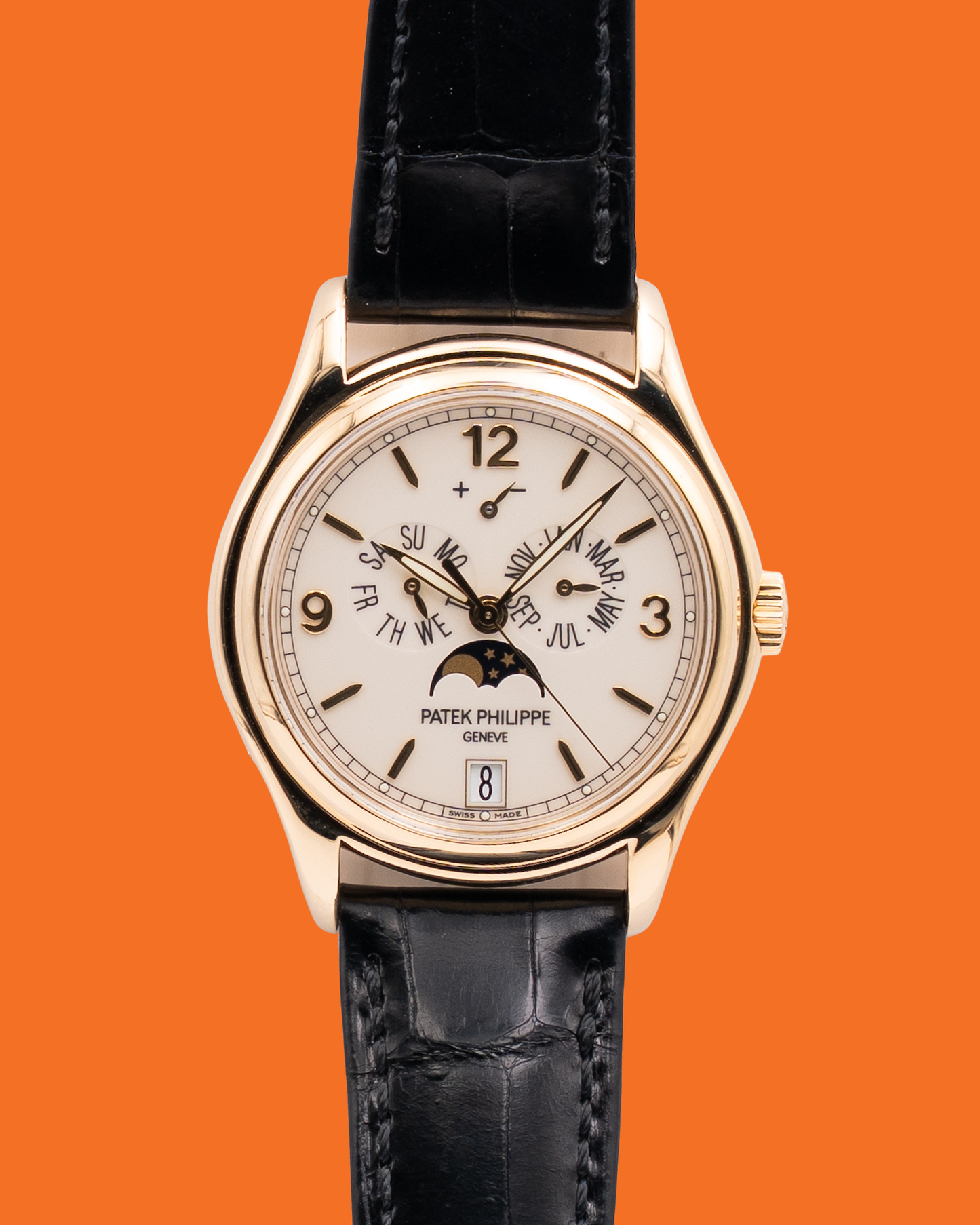 Patek Philippe Annual Calendar 39mm 5146 Yellow Gold Case Cream Dial 2015