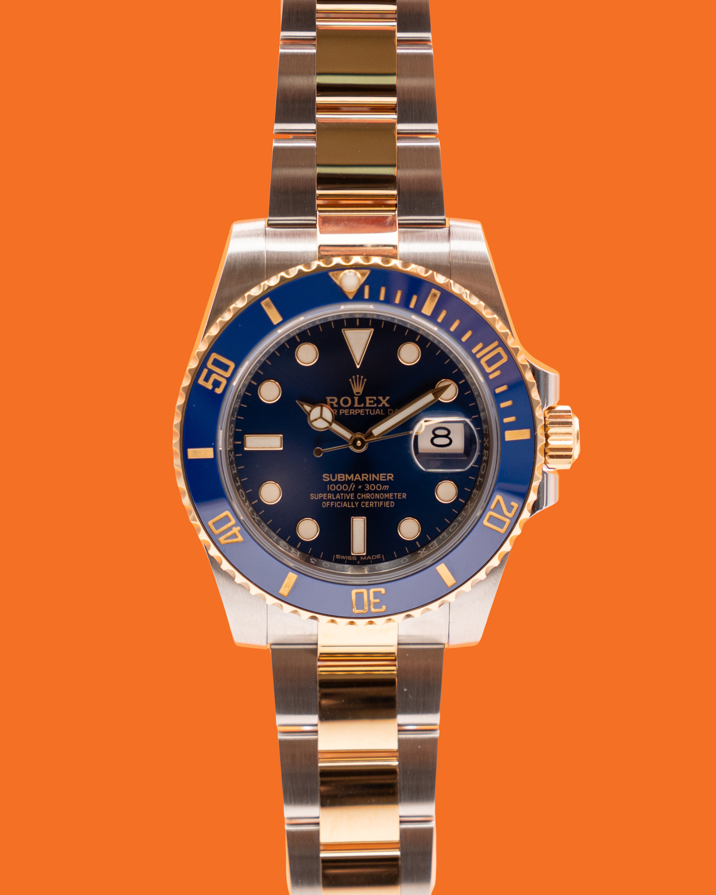 Rolex Submariner Date  116613LB 40mm Rolesor / "Bluesy" 2019