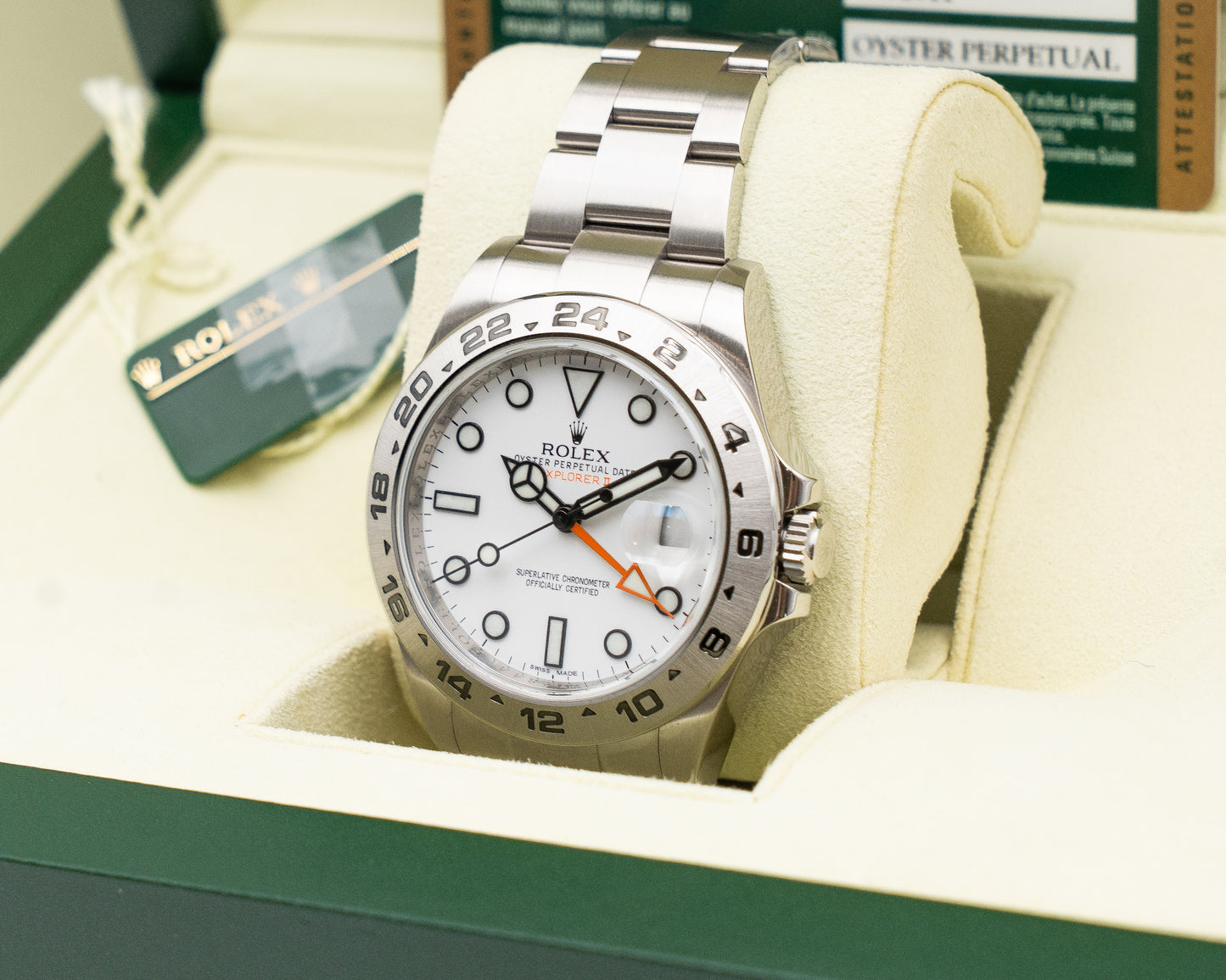 Rolex Explorer II 42mm 216570 Polar 2012