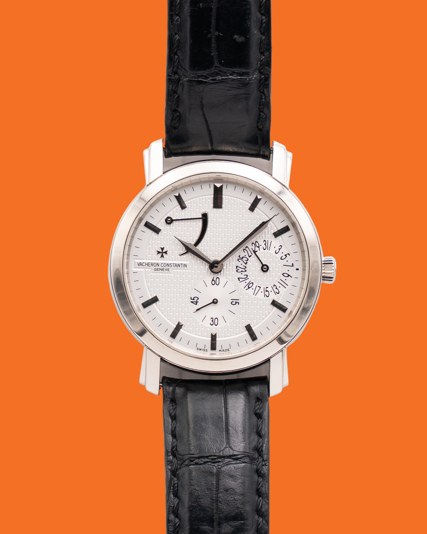 Vacheron Constantin Malte Power Reserver and Date 38mm 83060 White Gold 2009
