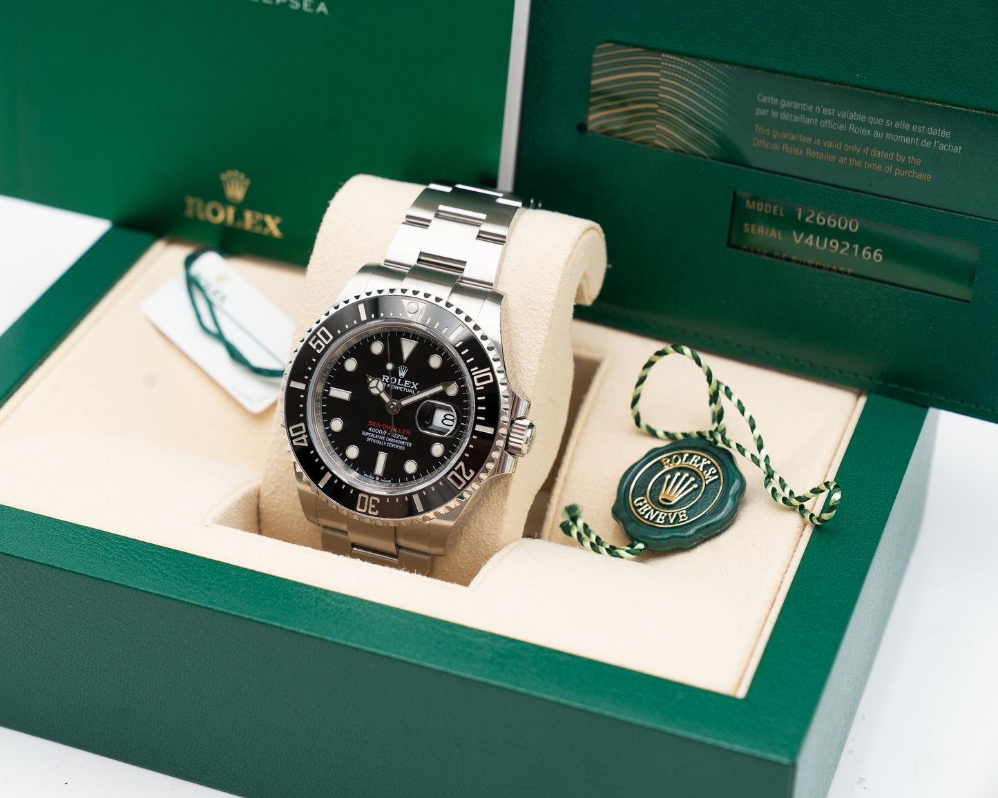 Rolex Sea-Dweller 126600 43 mm Black Dial 2021