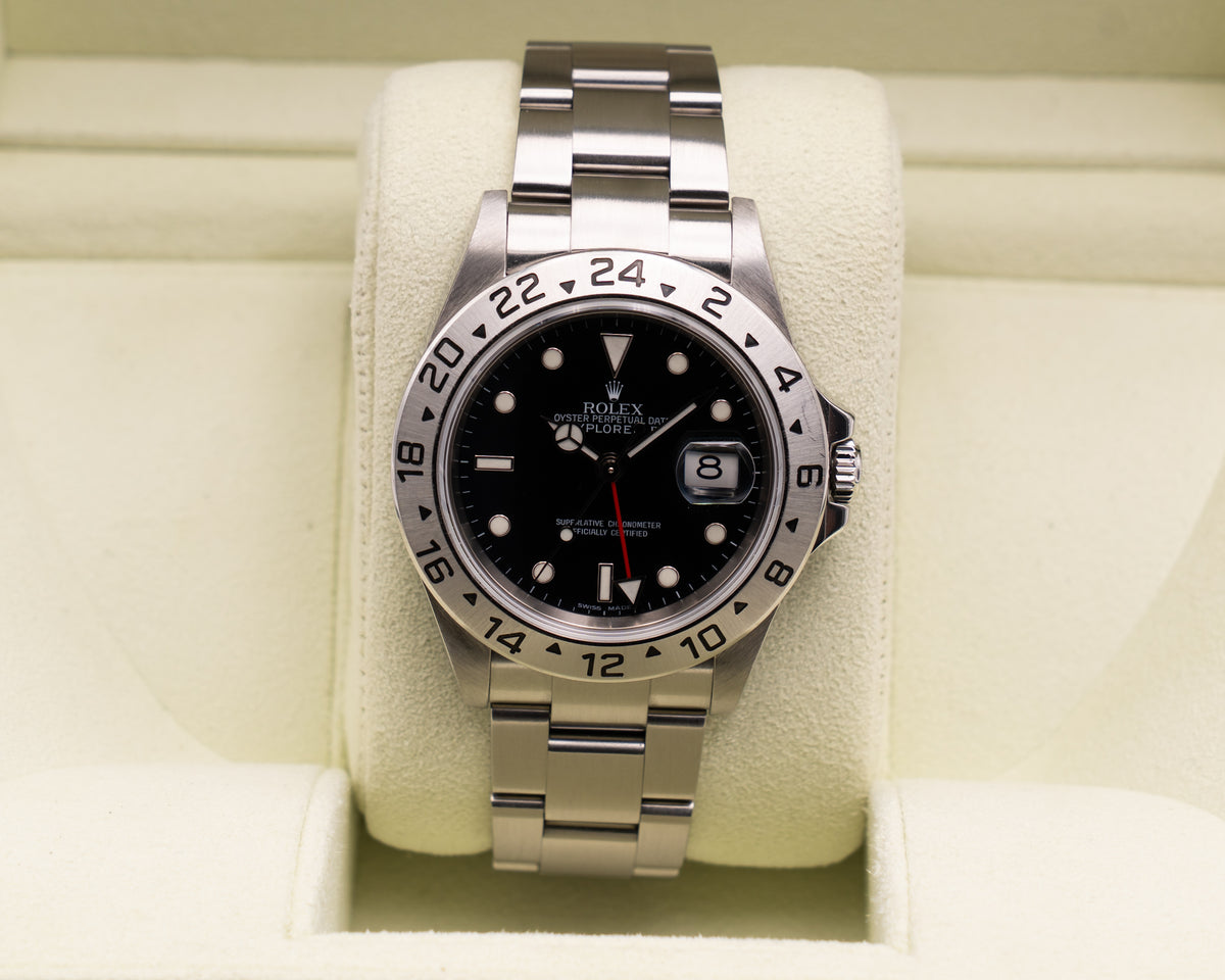 Rolex Explorer II 40mm 16570 Black Dial 2007