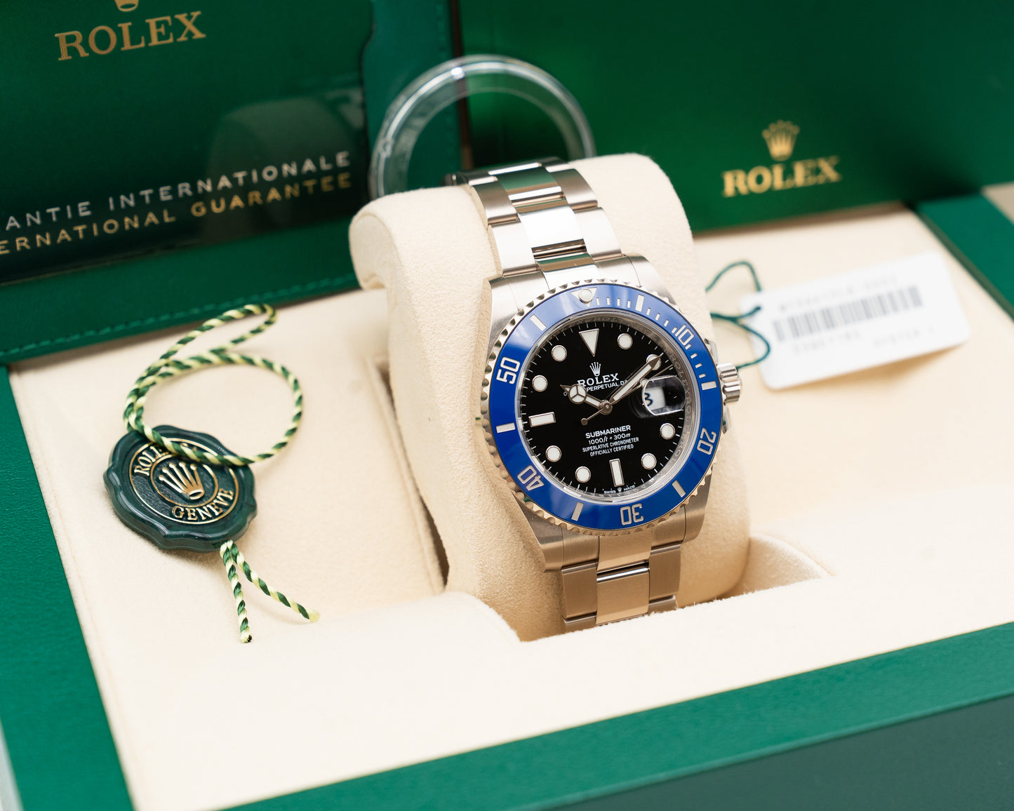 Rolex Submariner Date 41mm 126619LB Cookie Monster White Gold 2021