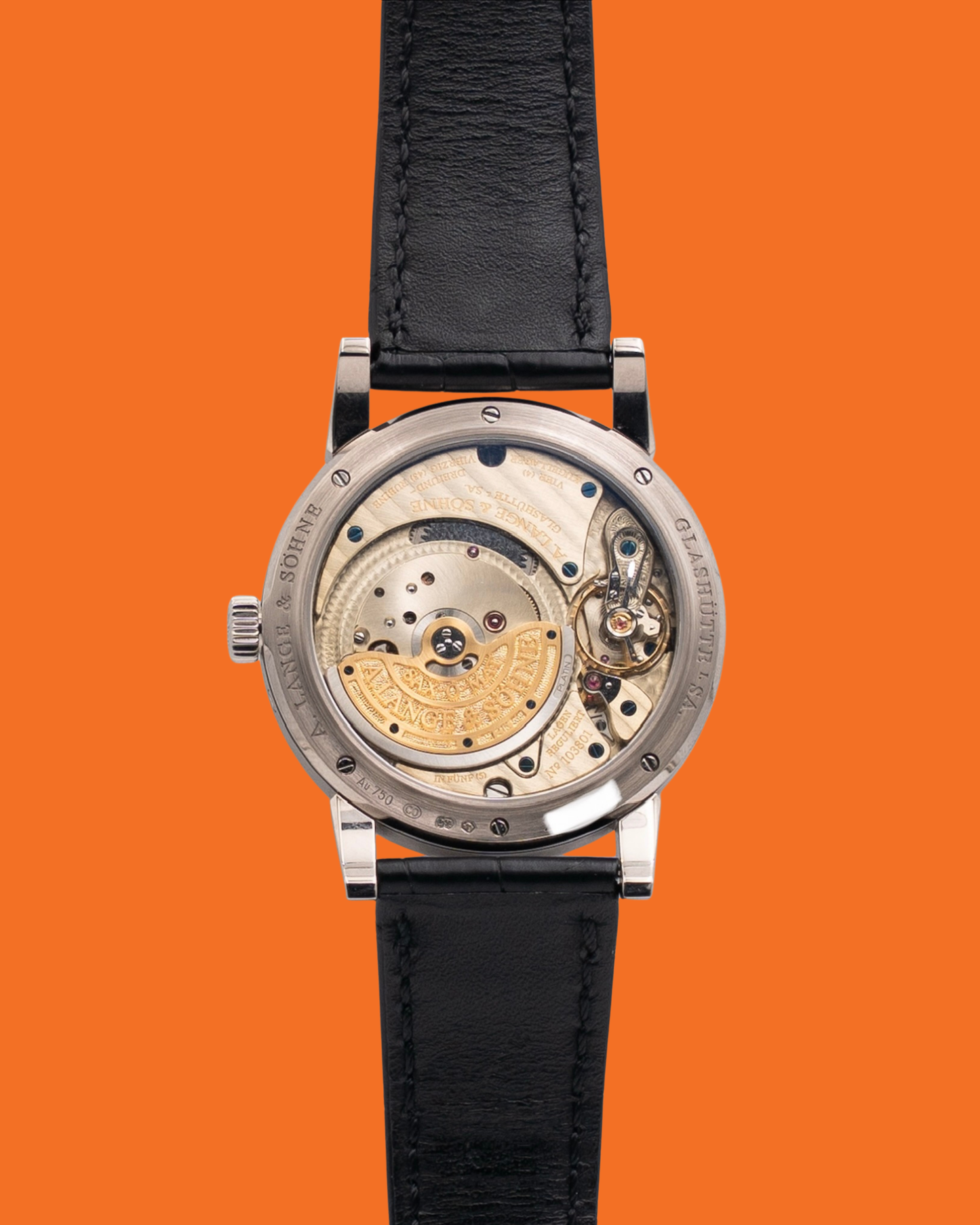 A. Lange & Söhne 38.5 mm LSLS3103at White Gold Perpetual Calendar Black Dial 2022