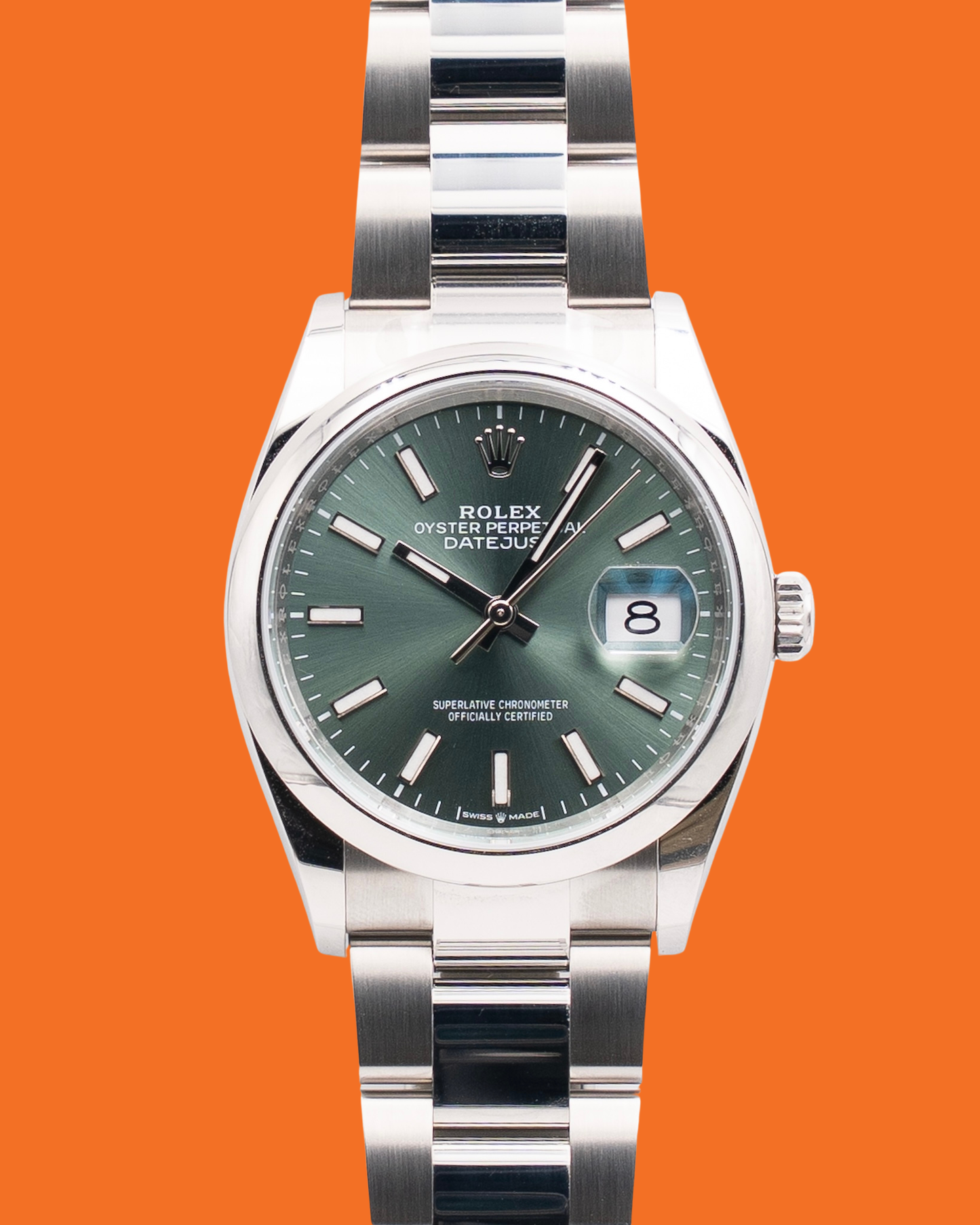 UNWORN Rolex Datejust 36mm 126200 Mint Green 2026