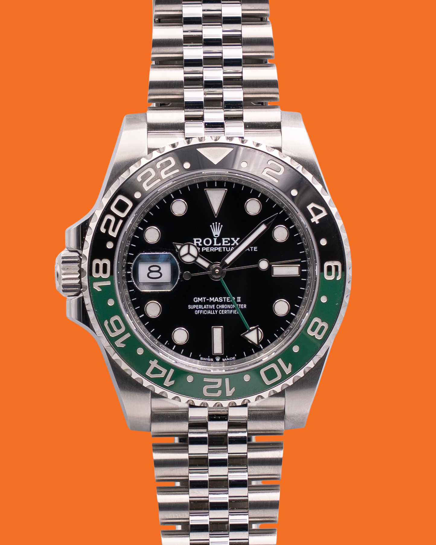 UNWORN Rolex GMT-Master II 40mm 126720VTNR Sprite On Jubilee