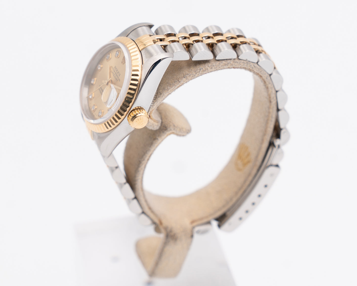 Rolex Datejust 26mm 79173 Two Tone Champagne Diamond Dial P Serial
