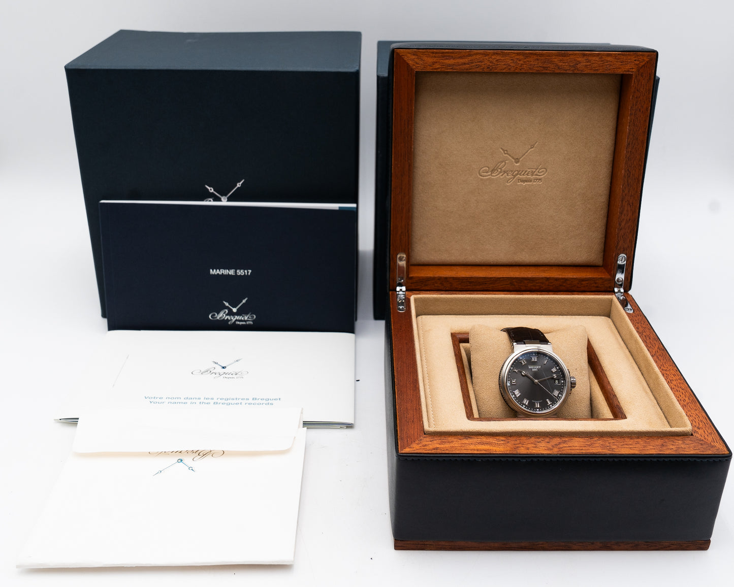 UNWORN Breguet Marine 40mm 5517ti Titanium Grey Dial 2026