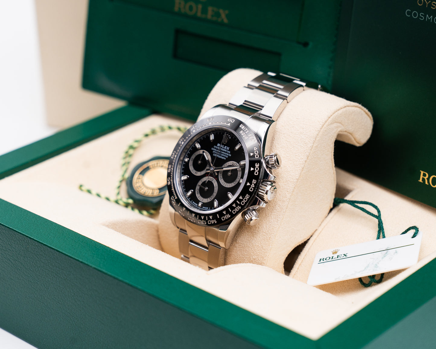 Rolex Cosmograph Daytona 40mm 116500LN Black Dial 2024
