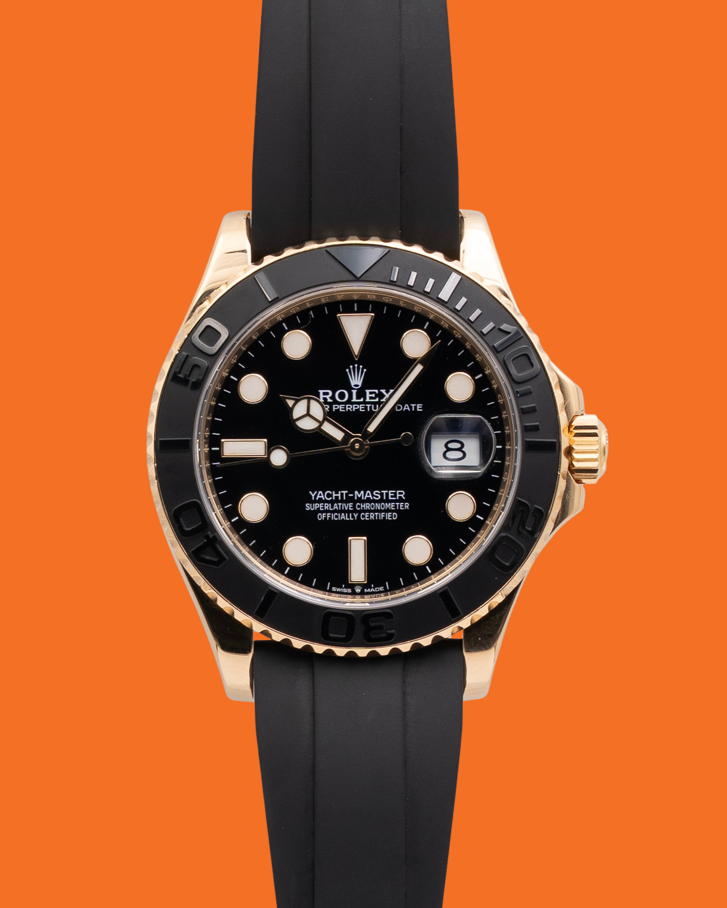 Rolex Yacht Master 226658 42mm Yellow Gold OysterFlex 2023