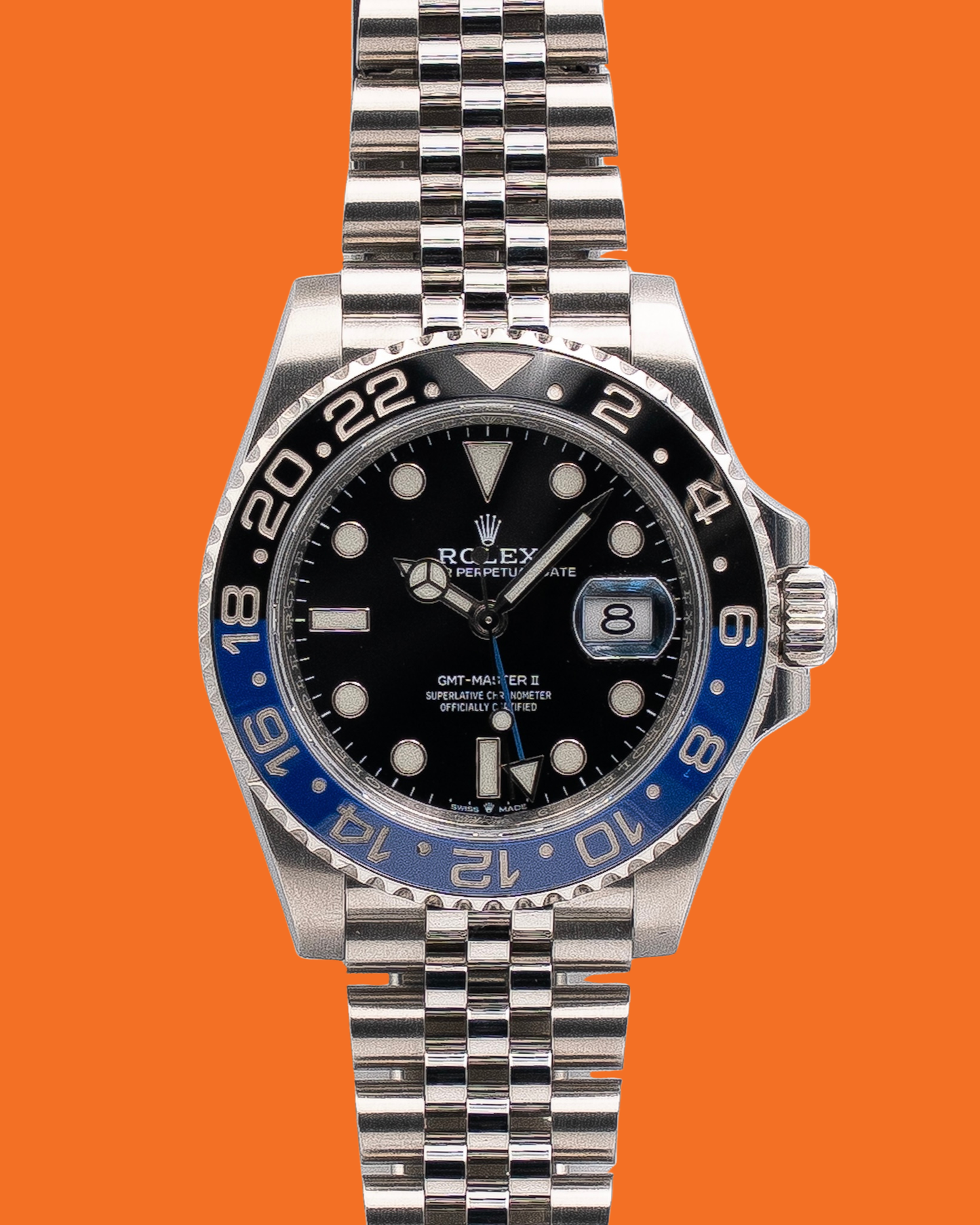 Rolex GMT Master II 40mm 126710BLNR Batgirl 2021