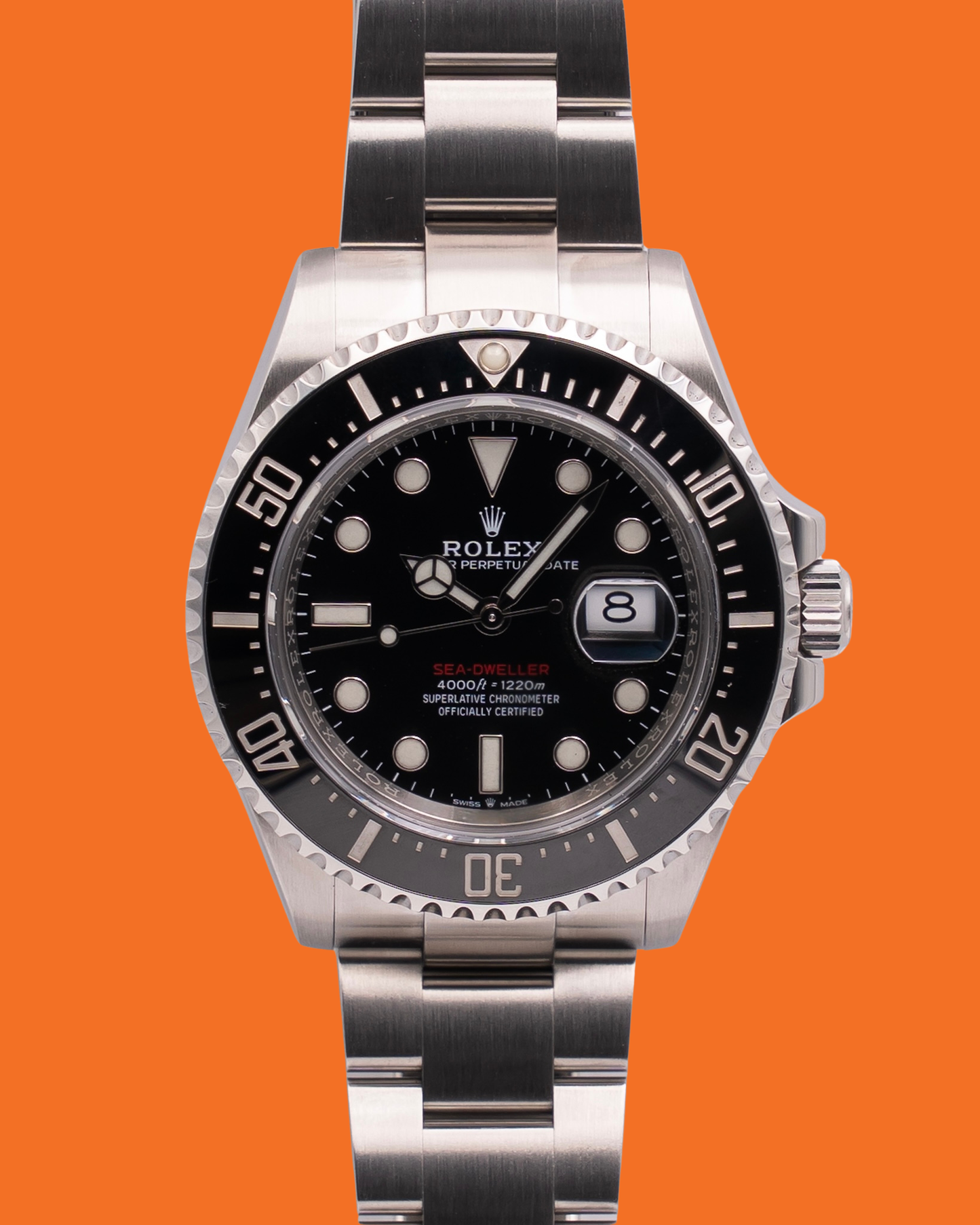 Rolex Sea-Dweller 43mm 126600 Black Dial Red Letter 2020