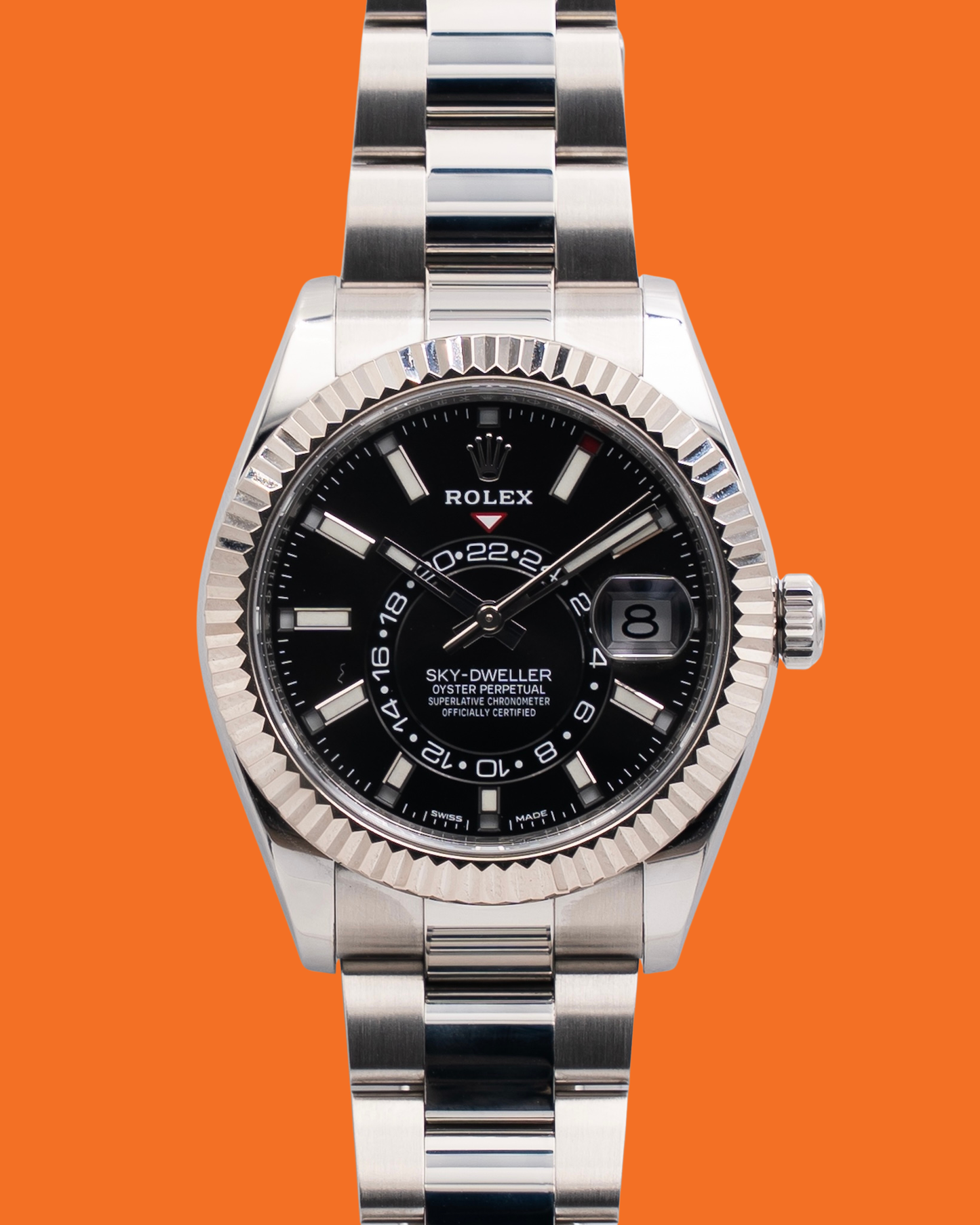 Rolex Skydweller 42mm 326934 Black on Oyster 2021