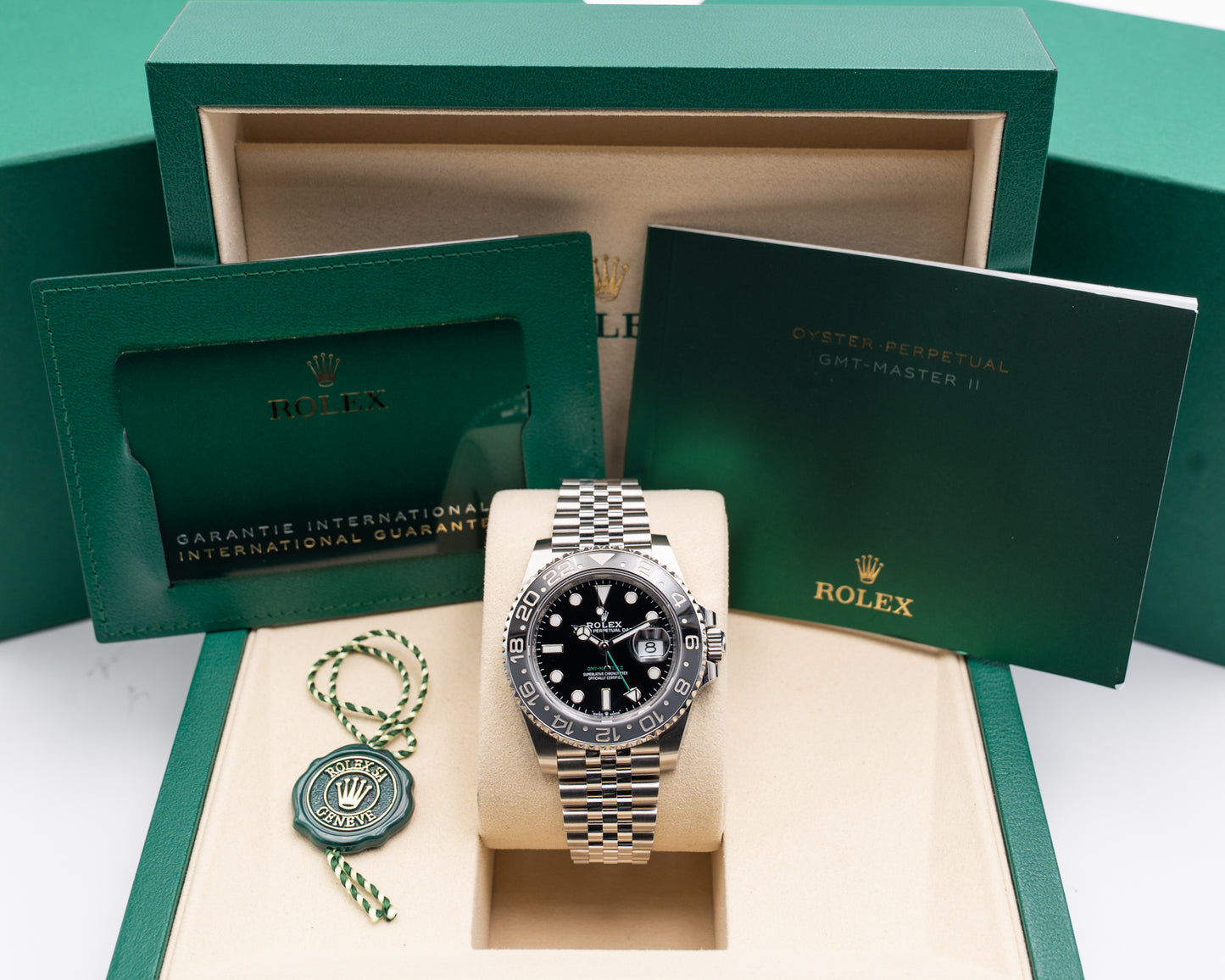 Rolex GMT Master II 40mm 126710GRNR Bruce Wayne Jubilee 2026