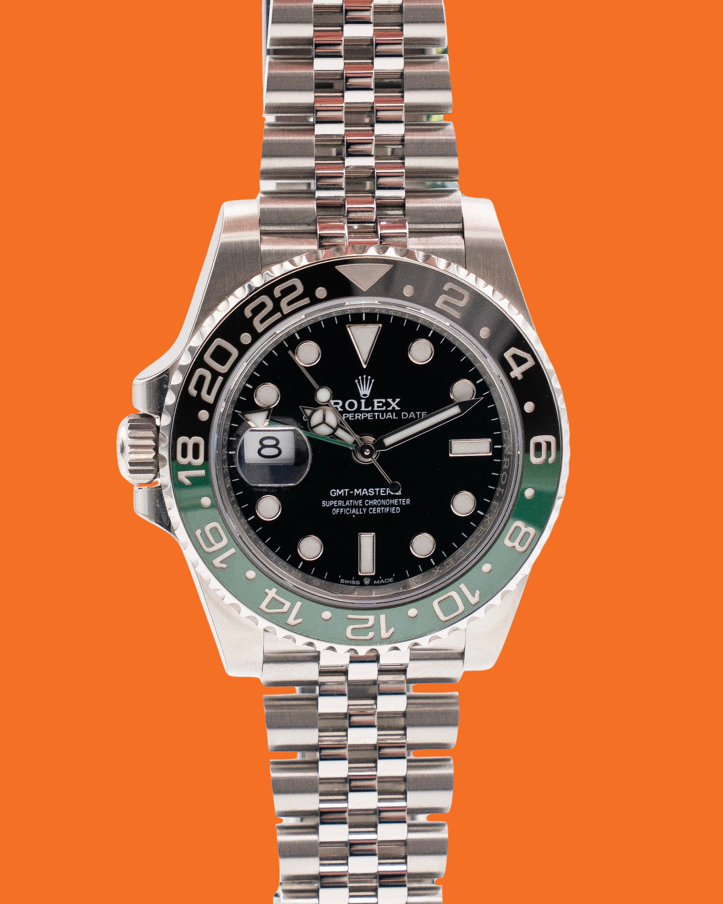 UNWORN STICKERED Rolex GMT-Master II 40mm 126720VTNR Sprite on Jubilee 2022