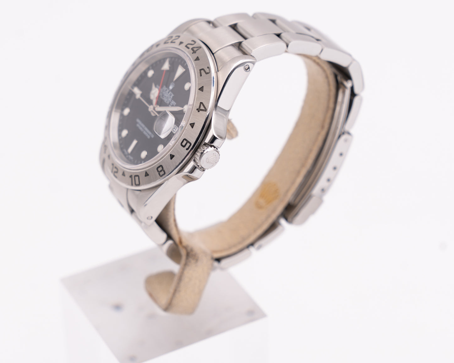 Rolex Explorer II 40mm 16570 Black Dial Y Serial