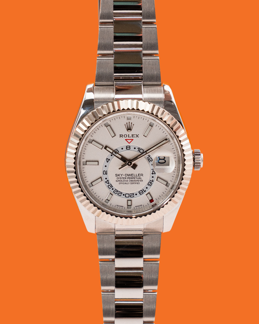 Rolex Sky-Dweller 326934 42mm White Dial On Oyster 2022 (326934 wh)