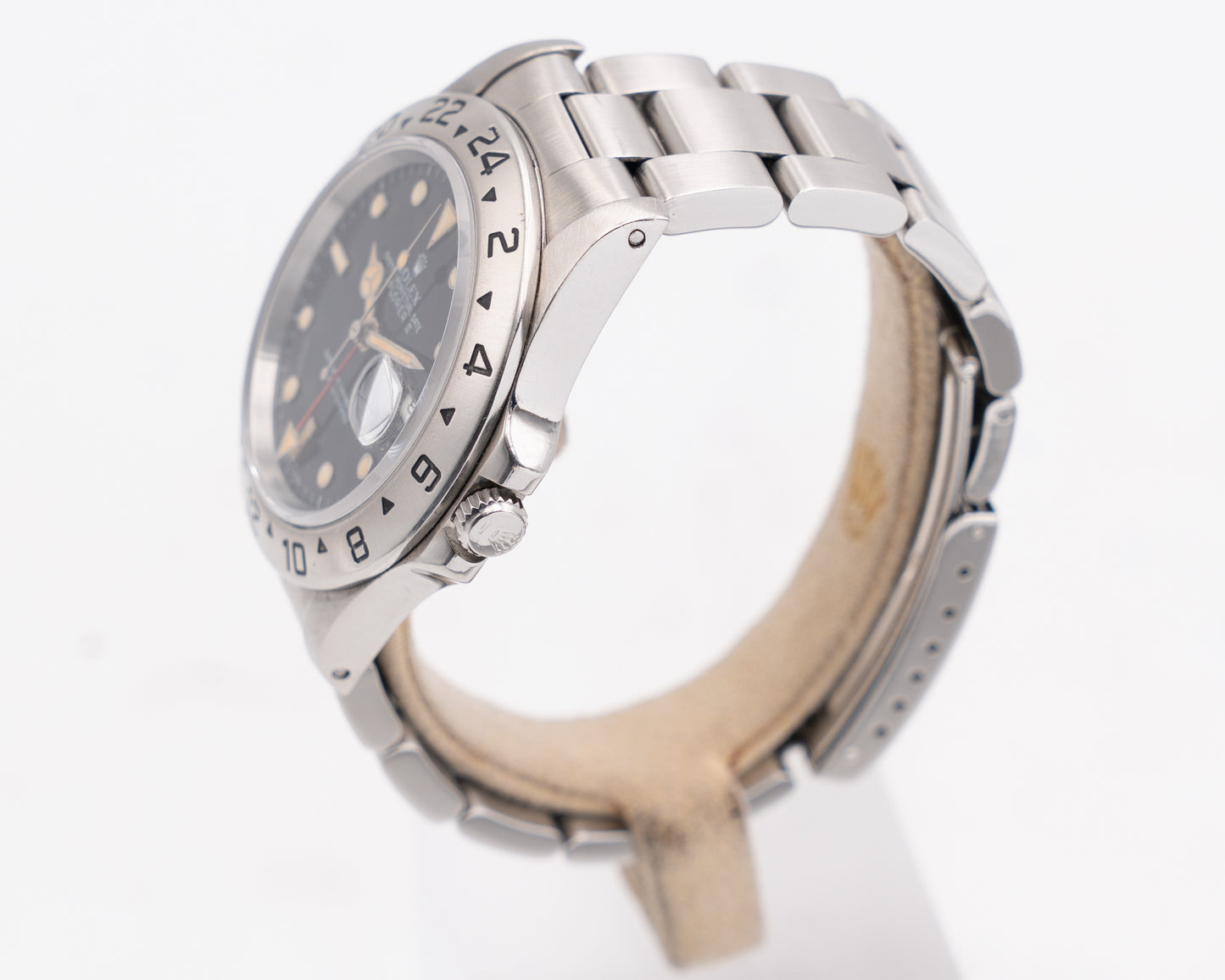 Rolex Explorer 40mm 16570 Black Dial (W serial )