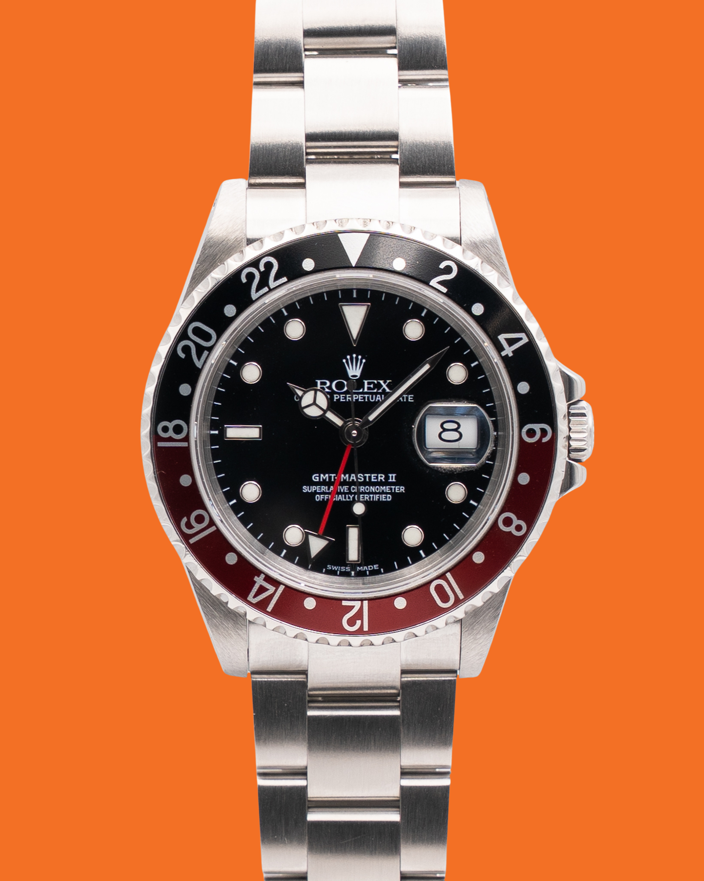 Rolex GMT Master II 40mm 16710 Coke K Serial