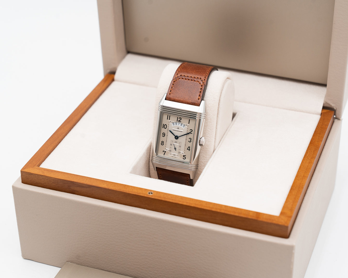 Jaeger leCoultre Grande Reverso 986 Duo Q3748421 29.5mm White dial