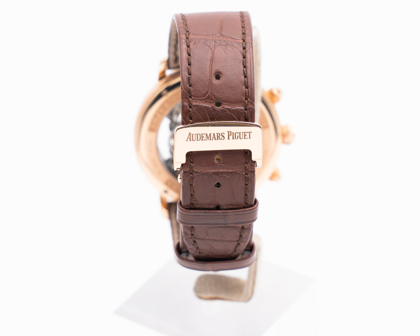 Audemars Piguet Jules Audemars 26346 Tourbillon Chronograph Openworked 41mm 26346  Pink Gold