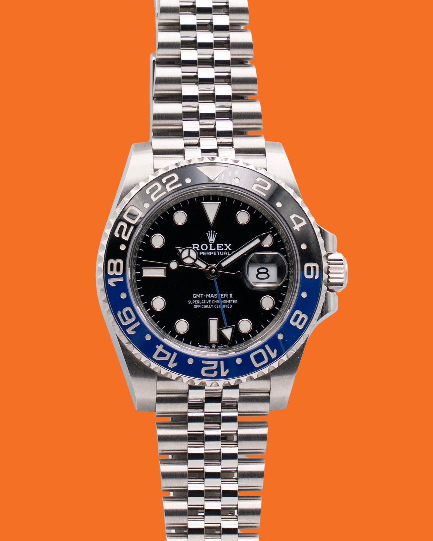 Rolex GMT Master II 40mm 126710BLNR Batgirl 2024