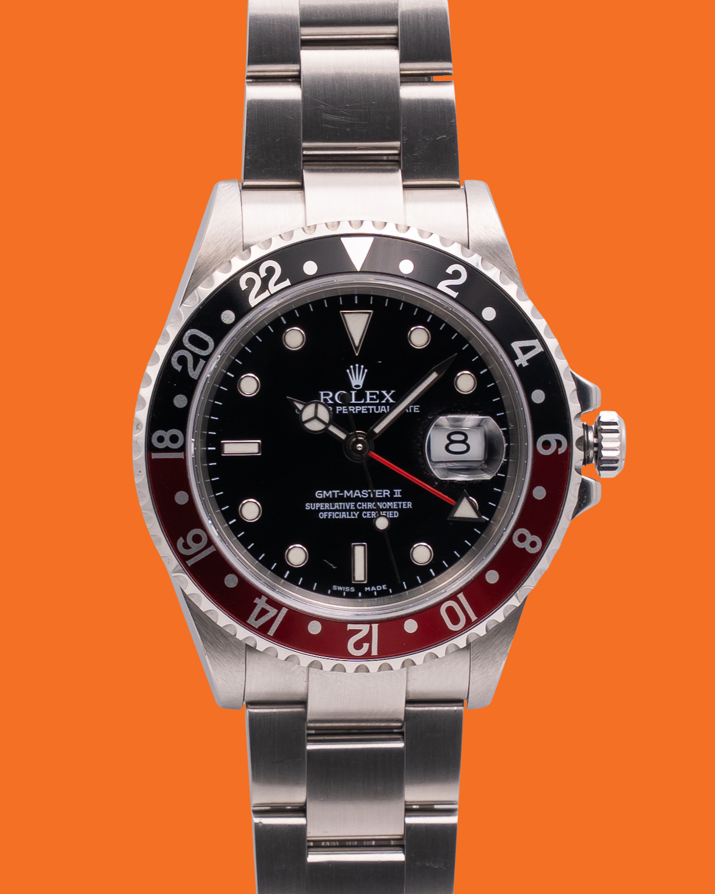 Rolex GMT Master II 40mm 16710 Coke