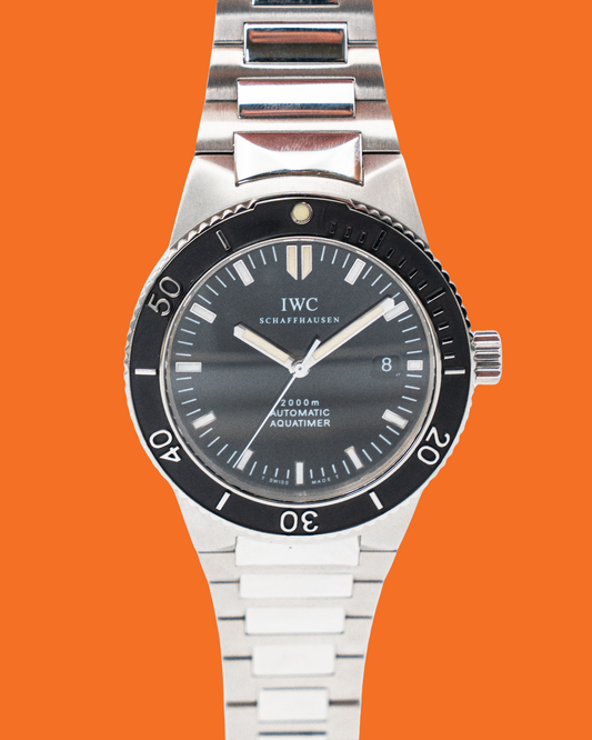 Unworn IWC Aquatimer 2000 42mm IW353601 Black Dial