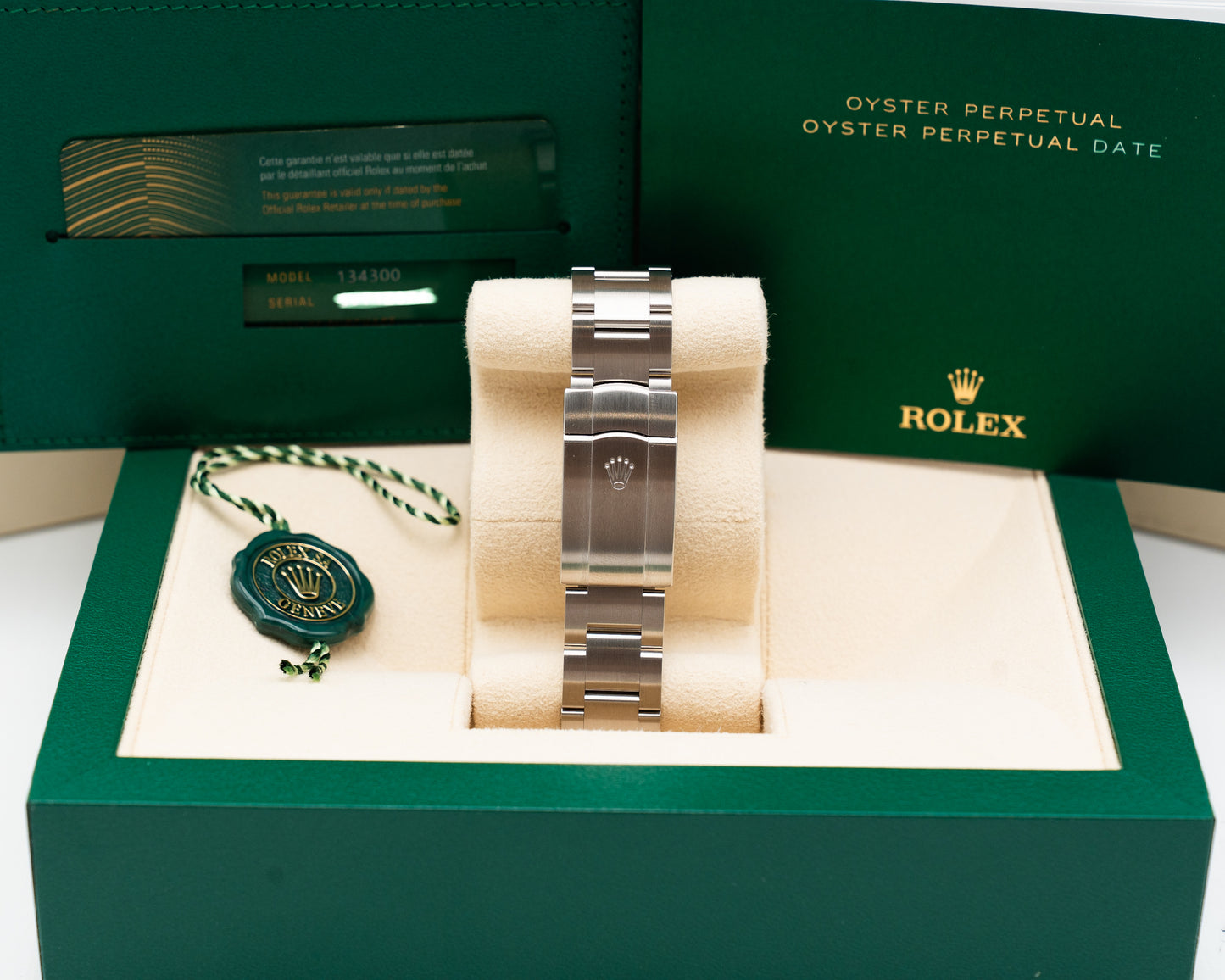 Rolex Oyster Perpetual 41mm 134300 Med Blue Dial 2026