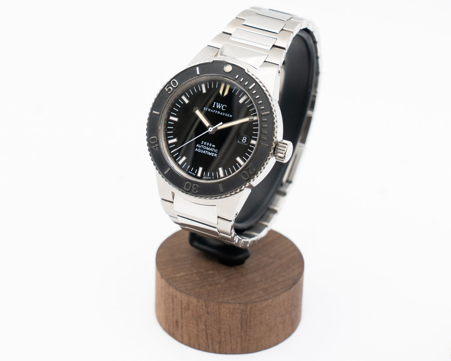 Unworn IWC Aquatimer 2000 42mm IW353601 Black Dial