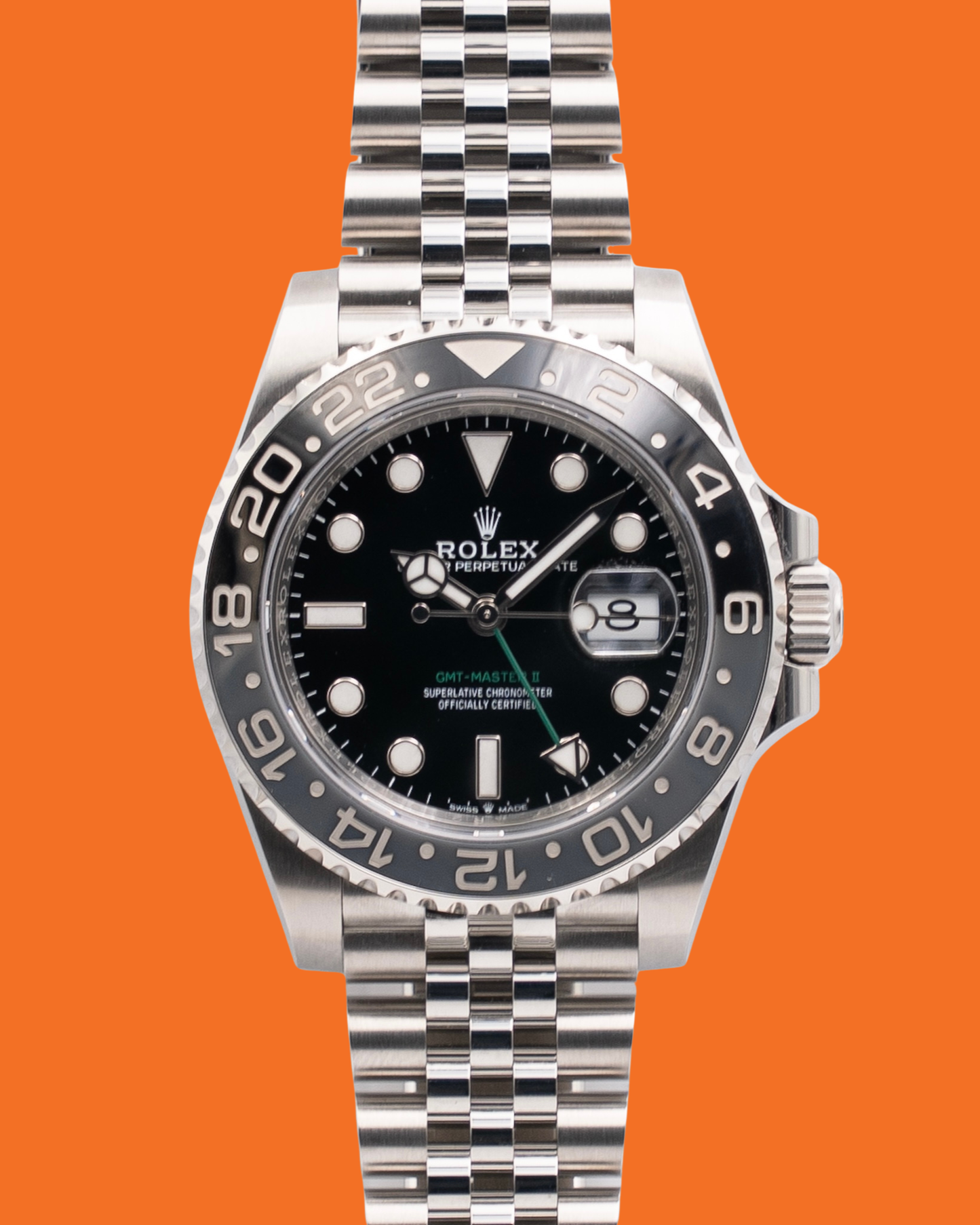 Rolex GMT Master II 40mm 126710GRNR Bruce Wayne Jubilee 2026