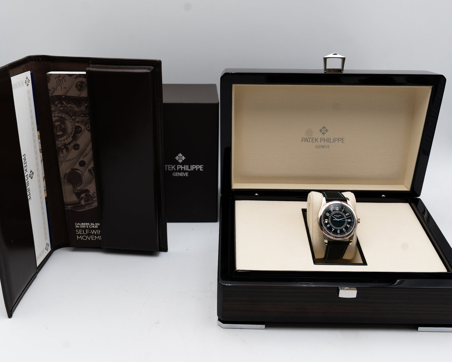 LIKE NEW Patek Philippe Calatrava 6007G Black and Blue 2025