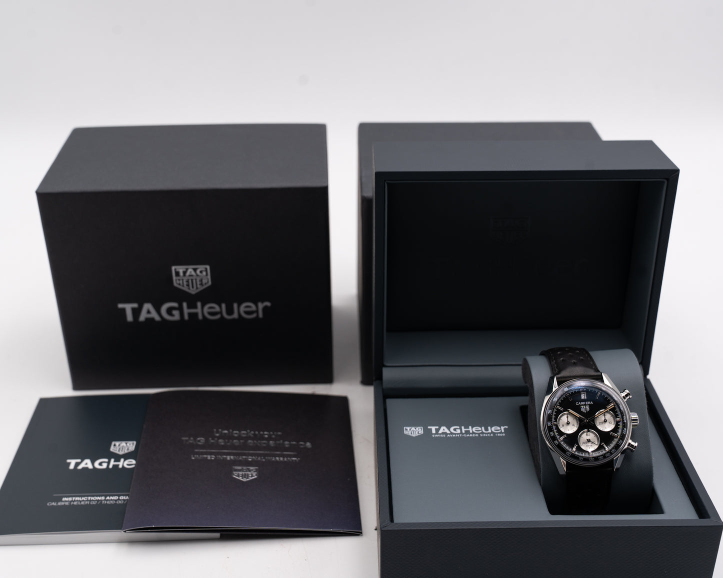 Tag Heuer Carrera Chronograph 39mm CBS2210.FC6534 Reverse Panda