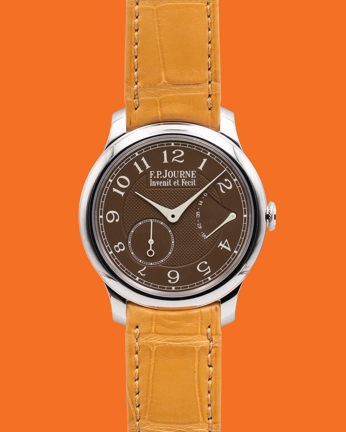 FP Chronomètre Souverain Havana CS Brown Dial Brown Strap 2022