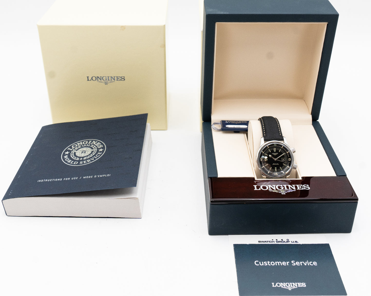 Longines Legend Diver 36MM L3.374.4.50.0 Black Dial 2022
