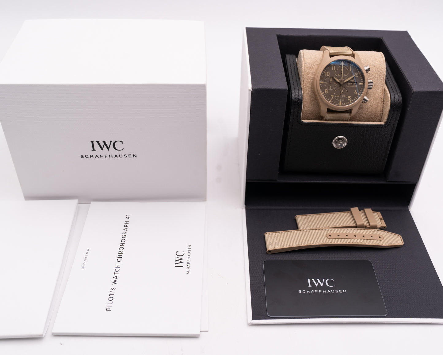 IWC Pilot''s Watch Chronograph 41mm IW3894 Top Gun Mojave Desert