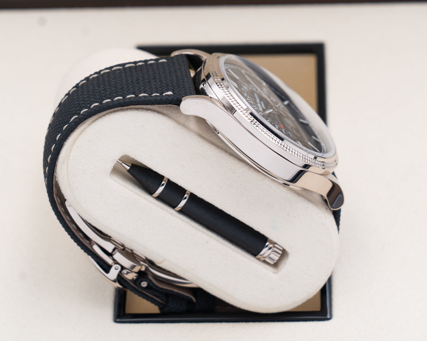 Patek Philippe Retrograde Perpetual Calendar 39.5mm 6159G Moonphase Hobnail Bezel 2025
