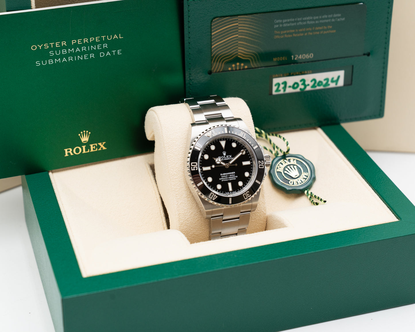 Rolex Submariner 41mm 124060 Black Dial 2024