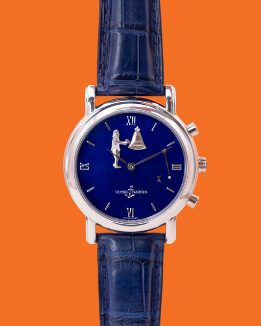 Ulysse Nardin San Marco Hourstriker 40mm 759-20/E3 Blue Enamel Dial 2002