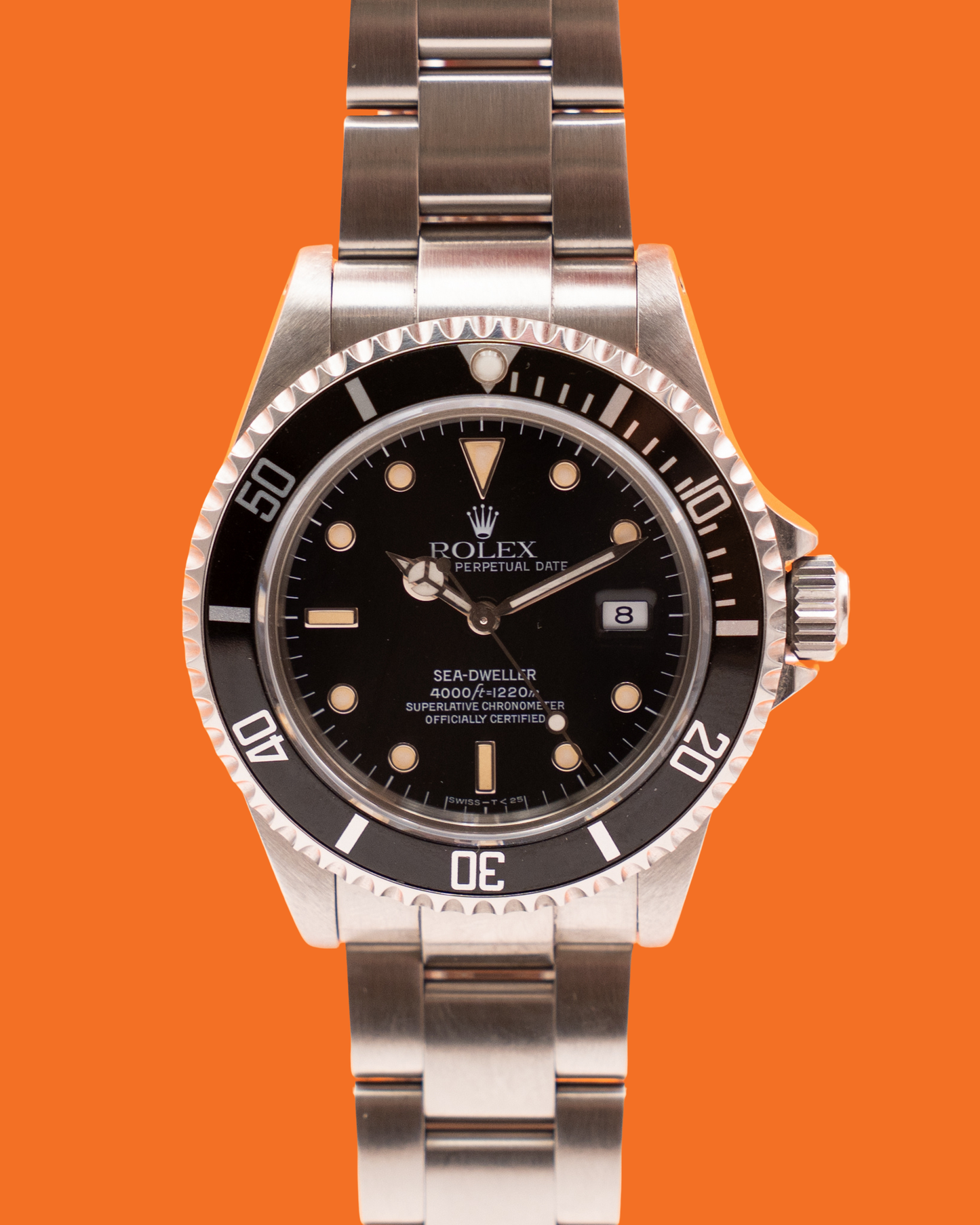 2024 CPO Rolex Seadweller 40mm 16600 Black Patina 1991