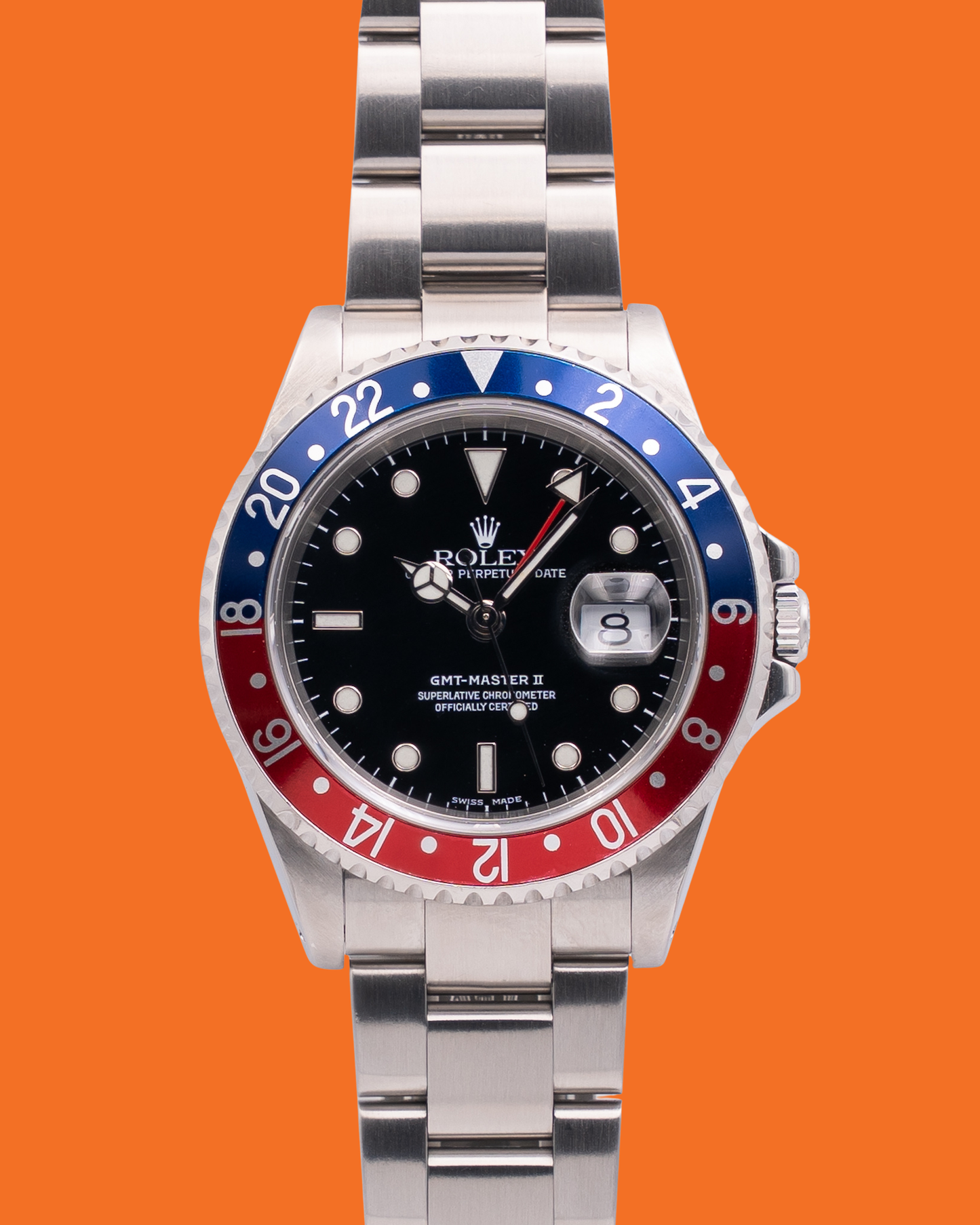 Rolex GMT-Master II 40mm 16710 Pepsi