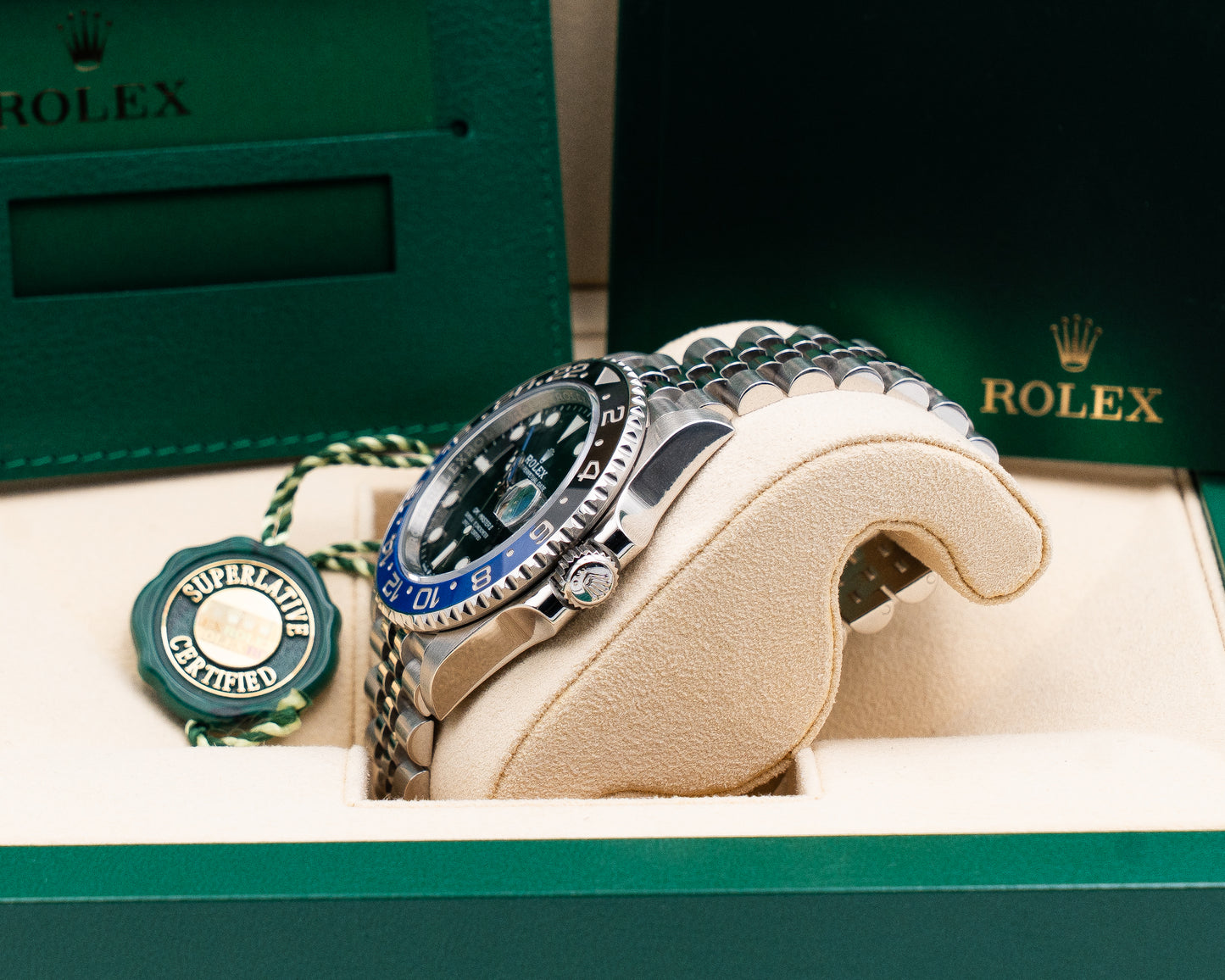 Rolex GMT Master II 40mm 126710BLNR Batgirl 2021
