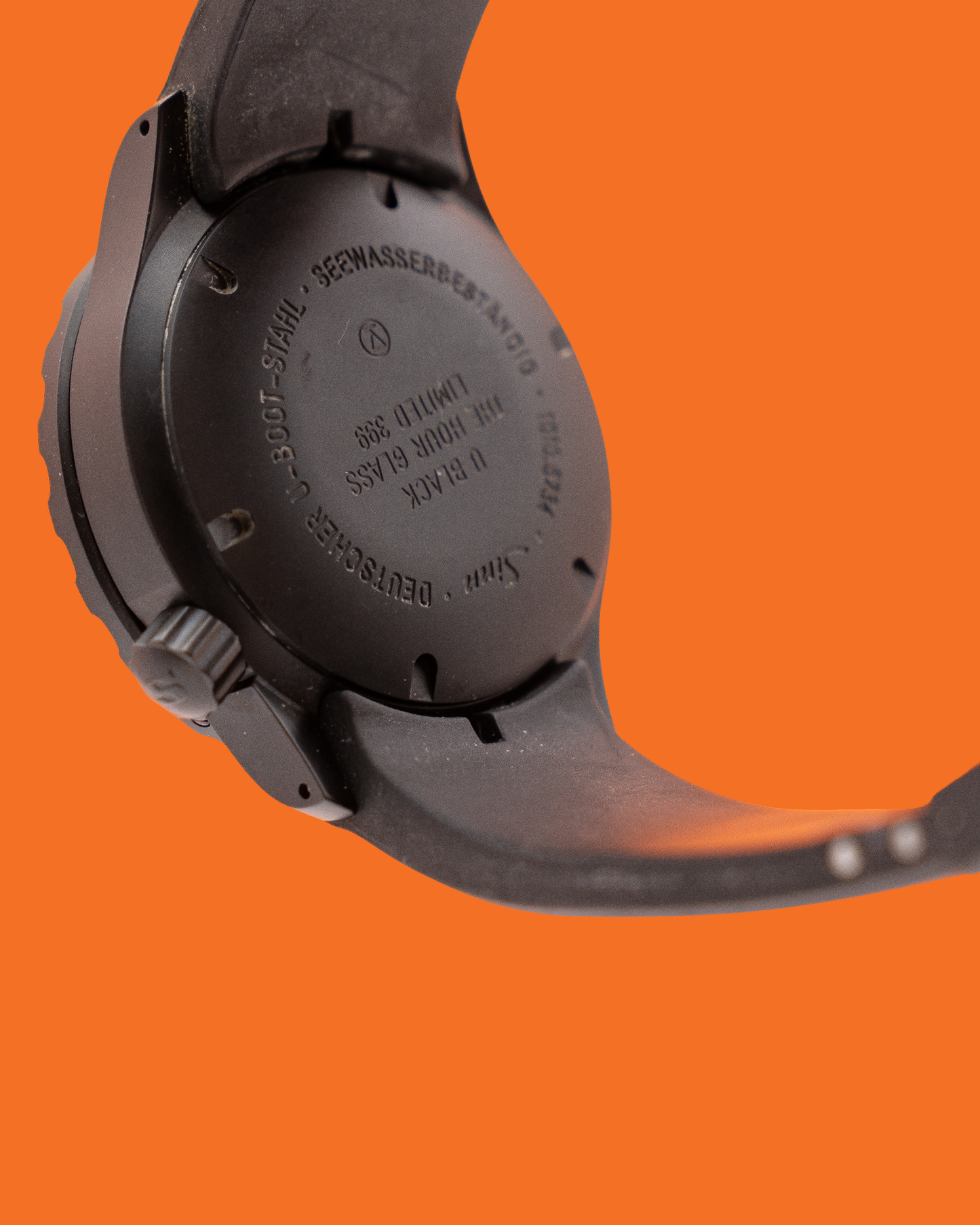 Sinn U Black Hour Glass Limited Edition of 399 All Black