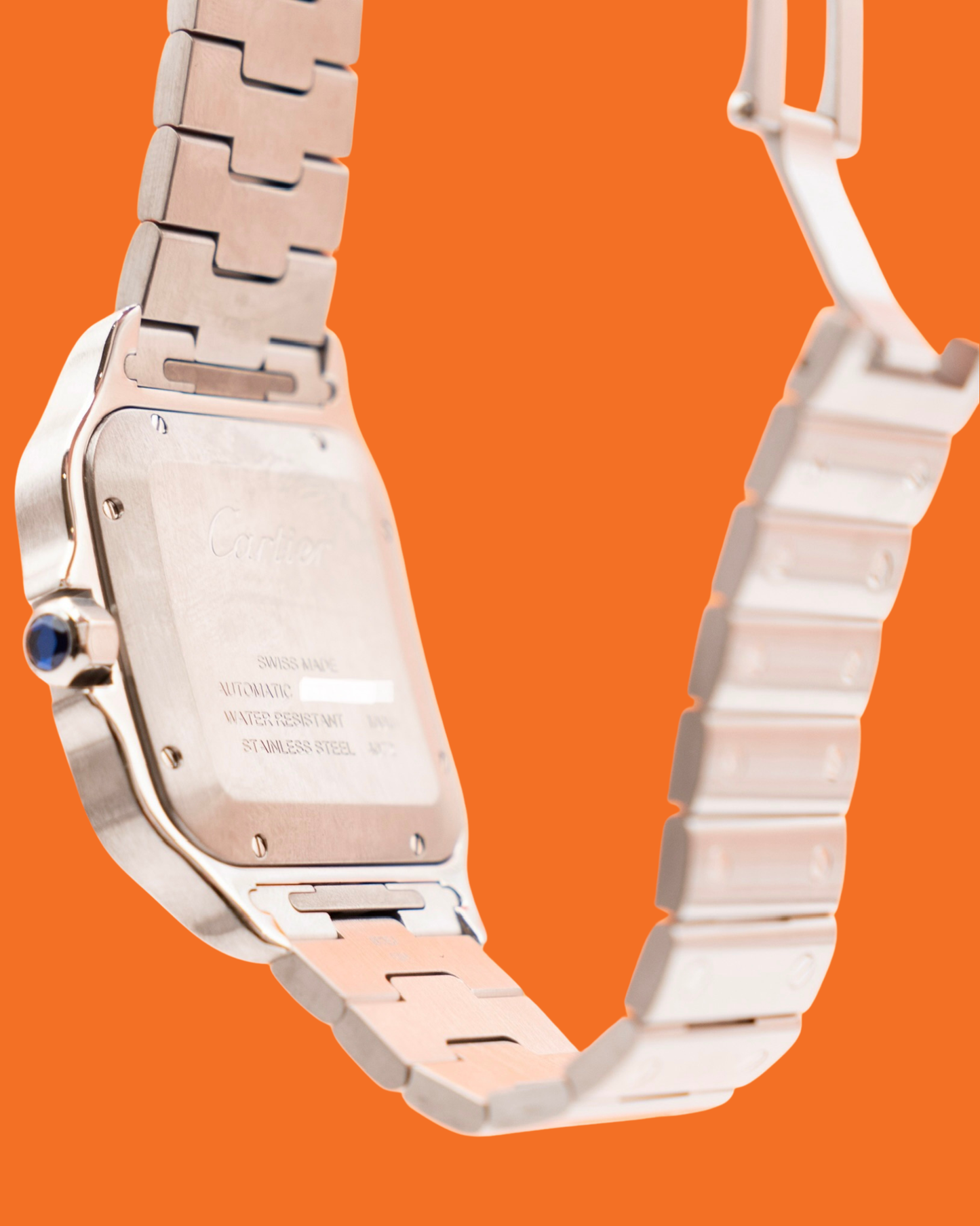 Cartier Santos Large 39.8mm WSSA0018 White Dial