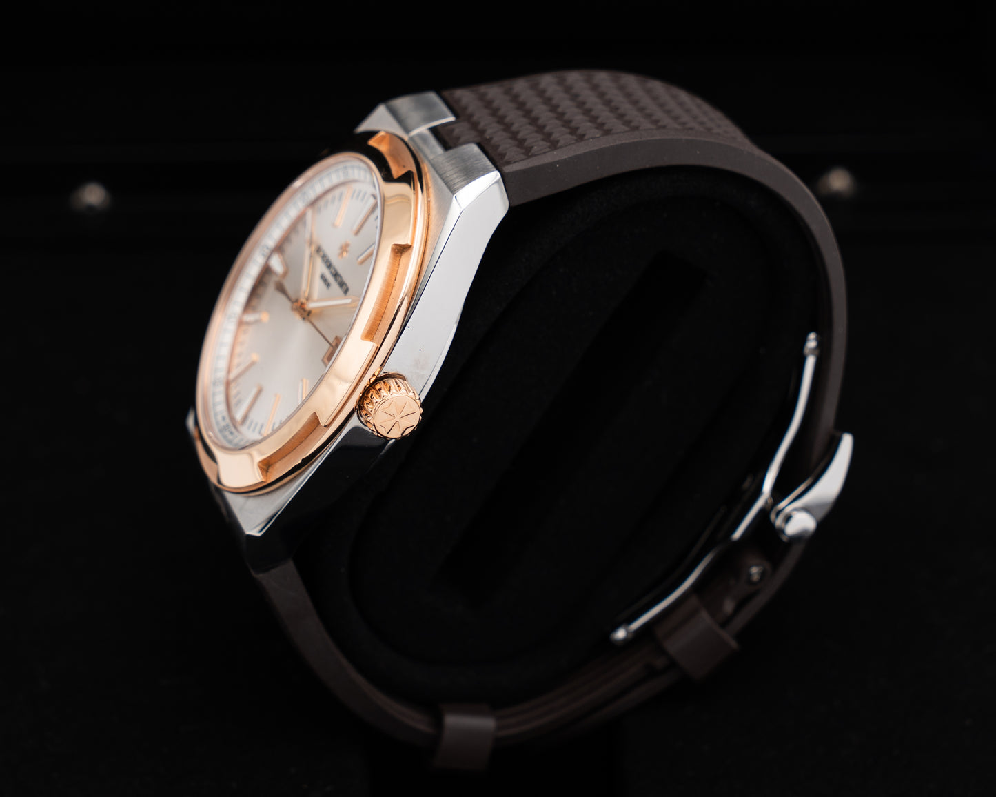Vacheron Constantin Overseas 41mm 4500v Silver Dial Two Tone 2019