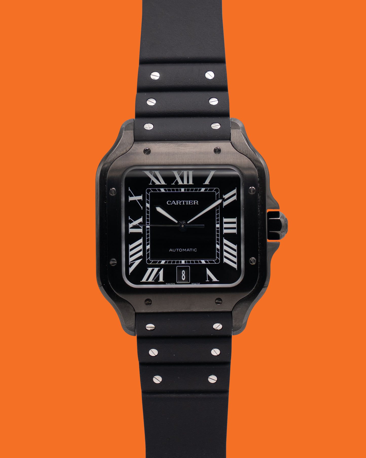 Santos de Cartier 39.8mm WSSA0039 Black DLC