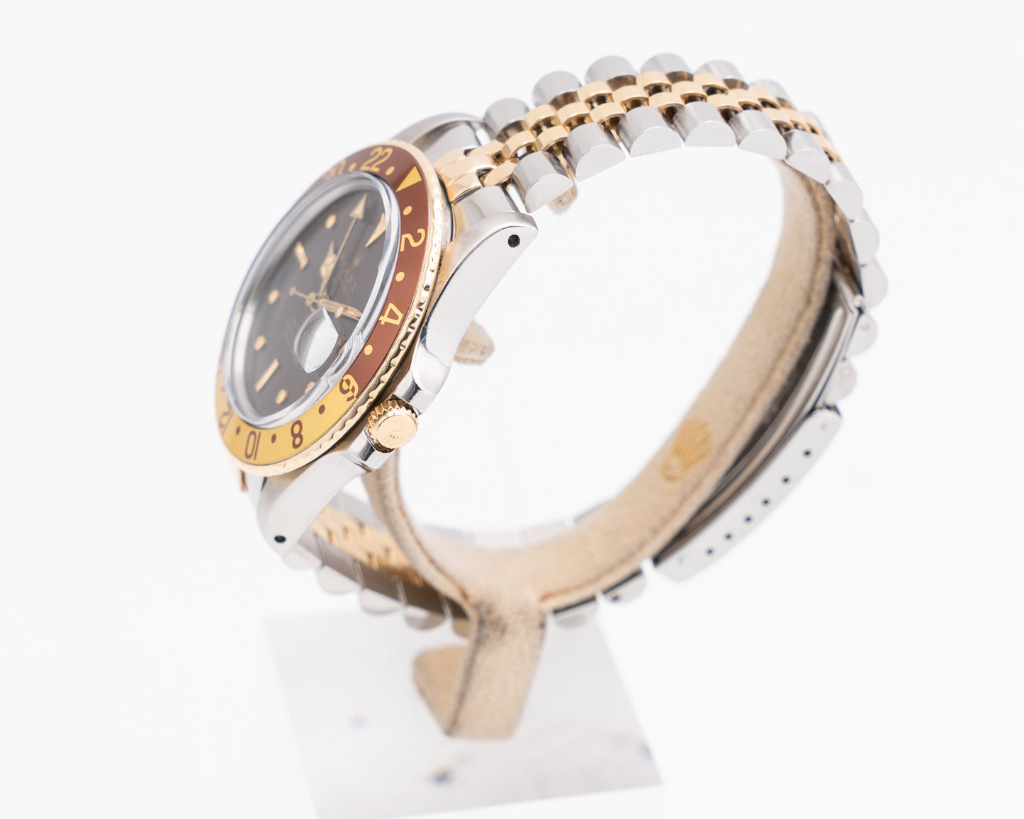 Rolex GMT Master 40mm 16753 Rootbeer on Jubilee Nipple Dial 6M-Serial