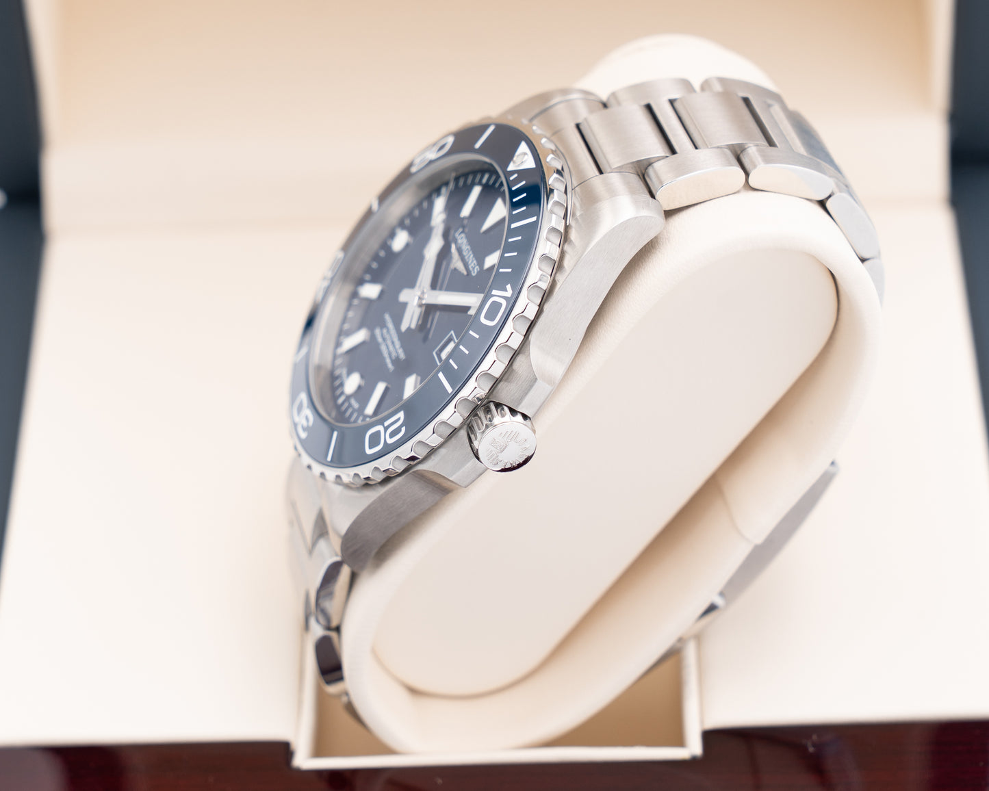 UNWORN STICKERED Longines Hydroconquest 42mm L3.788.4.96.6 Blue Dial 2026