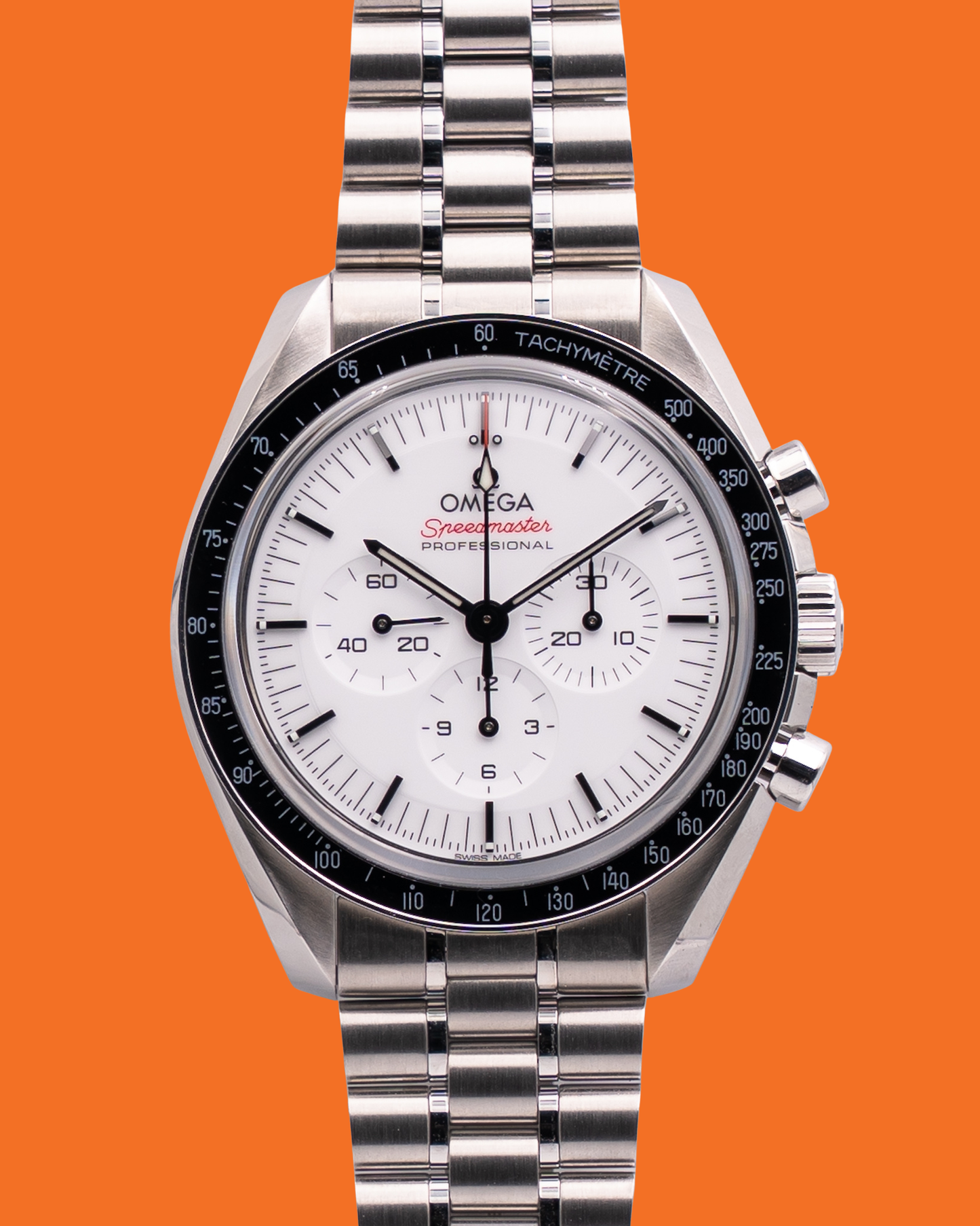 UNWORN STICKERED Omega Speedmaster Moonwatch 42mm 310.30.42.50.04.001 White Dial 2026